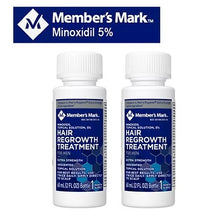 Load image into Gallery viewer, Members Mark 5% Minoxidil Liquid 2 Month Supply