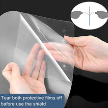 Load image into Gallery viewer, Adjustable Face Shield Visor - 1 Frame and 10 Visors - Reusable