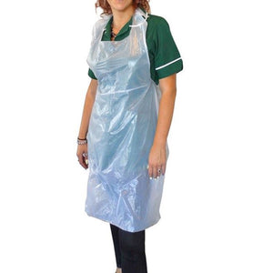 Aprons on Roll - Disposable 16 Micron Biodegradable