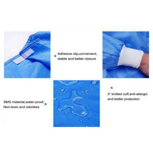 Surgical Gowns – Non Sterile Disposable - Pack of 100