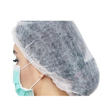 Load image into Gallery viewer, Disposable Double Elastic Mob Cap Pack of 100