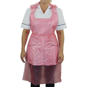 Premium Red Aprons On A Roll - 27 x 42"