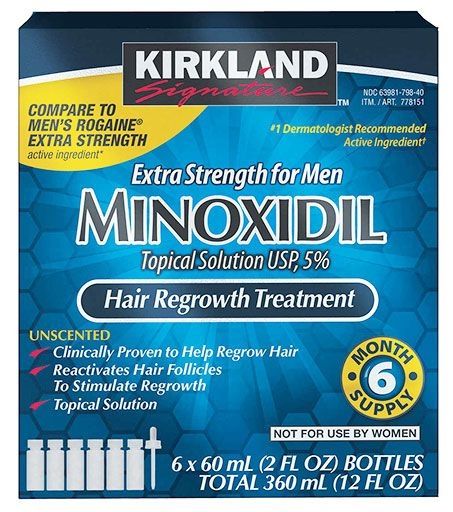 6 Months Kirkland Liquid for hair treatment by Kirkland Signature