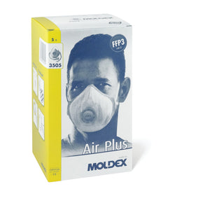 Moldex 3505 Dust Masks, Valved, FFP3- Pack of 5