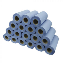 Load image into Gallery viewer, Essentials 2 Ply 10" Blue Wiper Rolls - 40m