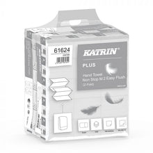 Load image into Gallery viewer, Katrin 61624 Plus 2 Ply White Easy Flush M2 Z Fold Hand Towels (Narrow Fold)