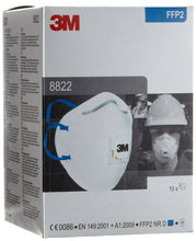 Load image into Gallery viewer, 3M 8822 Valved Hand-Sanding and Power Tool FFP2 Dust Mask (Box of 10)
