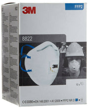 Load image into Gallery viewer, 3M 8822 Valved Hand-Sanding and Power Tool FFP2 Dust Mask (Box of 10)
