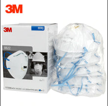 Load image into Gallery viewer, 3M 8822 Valved Hand-Sanding and Power Tool FFP2 Dust Mask (Box of 10)