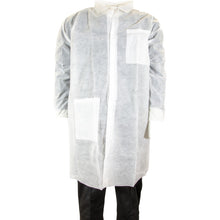 Load image into Gallery viewer, Disposable Visitors Coat, Pack of 25
