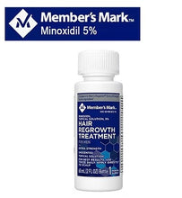 Load image into Gallery viewer, Members Mark 5% Minoxidil Liquid 1 Month Supply
