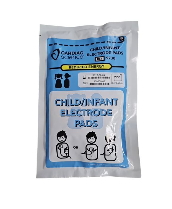 Cardiac Science Powerheart  AED Child/Infant Electrode Pads Zoll 9730-002