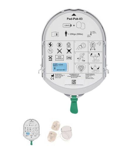 Heartsine Samaritan Adult Pad Pak Defibrillator Cartridge/Battery 360P/350P/500P
