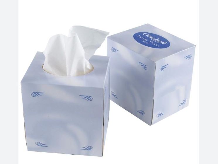 Cloudsoft Cube Luxury Facial Tissues - Box of 70