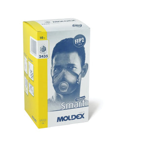 Moldex 2435 Dust Masks, Valved, FFP2- Pack of 10