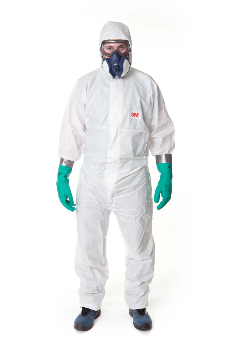 3M 4545 COVERALL WHITE TYPE-5/6 -XLarge