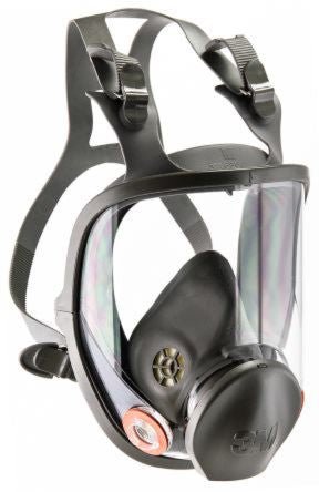 3M 6800 Medium Reusable Full Face Mask Without Filters