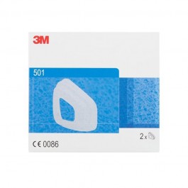 3M 501 Filter Retainers- Pack of Two