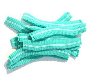 Disposable Double Elastic Mob Cap Pack of 100