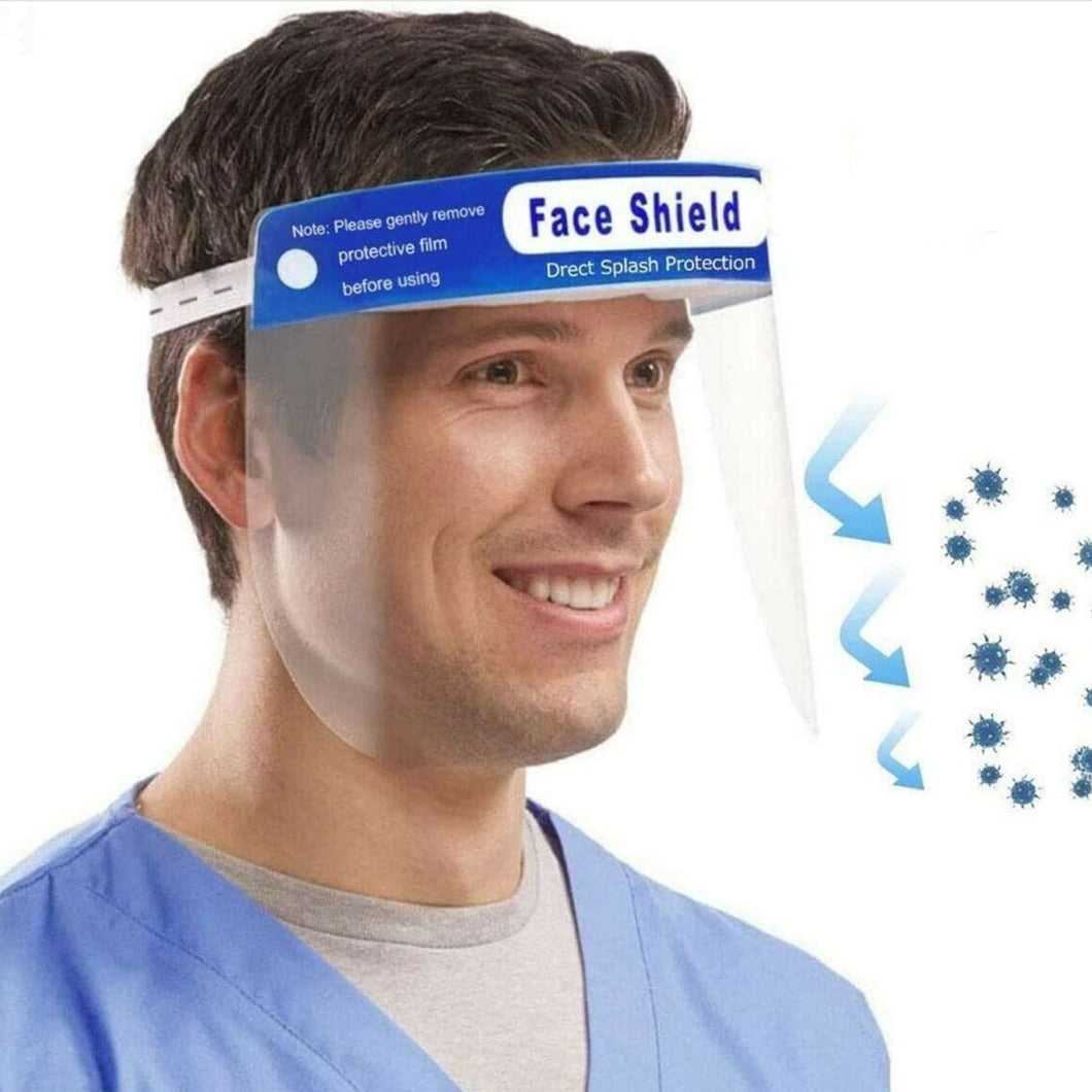 Face Visor Shield with foam - Pack of 12