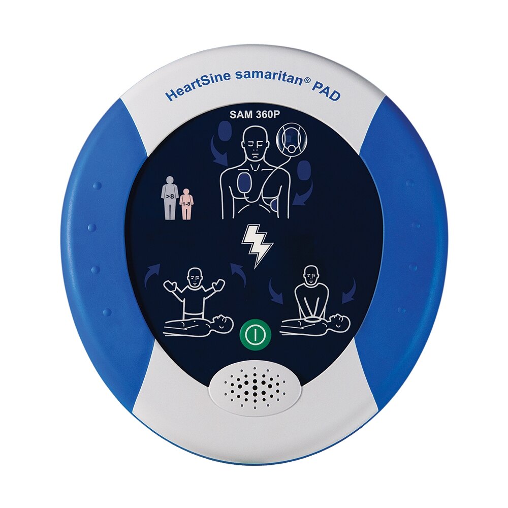 HeartSine Samaritan PAD 360P Defibrillator with Carry Case - Fully Automatic
