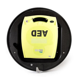 Rotaid Solid Plus Heat Defibrillator Cabinet with LEDs and Alarm