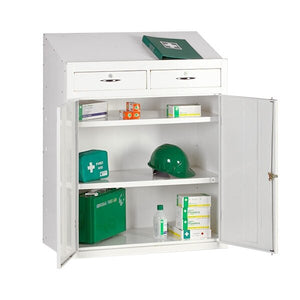 Double Door First Aid Storage Cabinets 1830x915x459mm