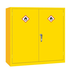 Double Door Flammable Liquid Cabinets 712x915x459mm