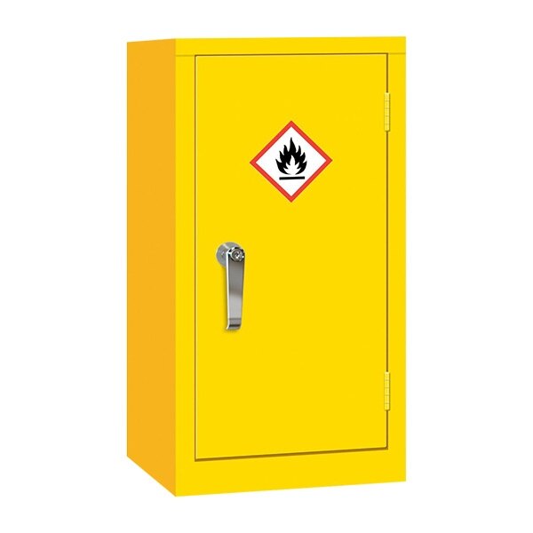 Single Door Flammable Liquid Cabinets 712x355x305mm