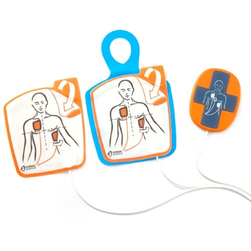 Cardiac Science Powerheart G5 Reusable Training Pads with CPR Device - Adult