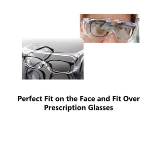 Clear Protective Glasses - Warp Around