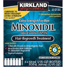 Load image into Gallery viewer, Minoxodil Liquid - Kirkland Signature 5%
