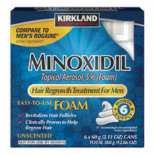 Load image into Gallery viewer, KIRKLAND 5% foam MINOXIDIL
