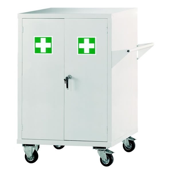 Mobile First Aid Storage Cabinets 1220x915x600mm