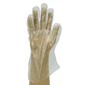 Clear Polythene Gloves