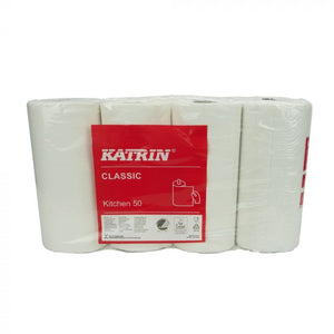 47789 Katrin Classic Kitchen Towel 2 Ply White