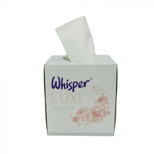 Load image into Gallery viewer, Whisper Luxi 2 ply Cube Luxury Facial Tissues - Box of 70
