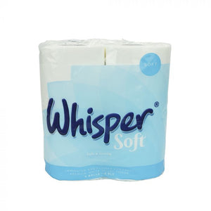 Whisper Soft 2 Ply Toilet Rolls