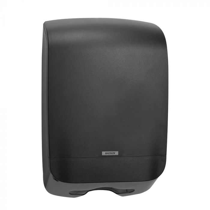 92087 Katrin Hand Towel Mini (Narrow) Dispenser Black (M/Z Fold)