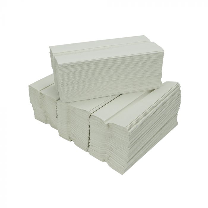2 Ply White Z Fold Hand Towels