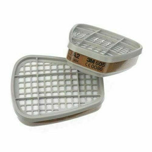 3M 6055 A2 Gas and Vapour Cartridges/Filters (Pair)