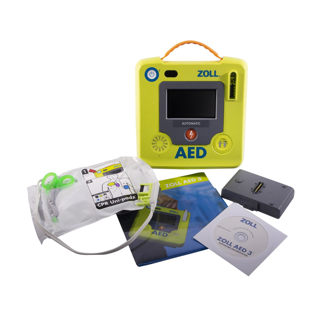 Zoll AED 3 Semi Automatic Defibrillator : Zoll 8501-001-201-07